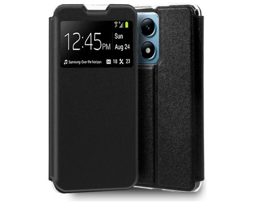 Funda COOL Flip Cover para Xiaomi 14T Liso Negro