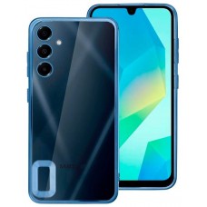 Carcasa COOL para Samsung A165 Galaxy A16 / A16 5G Borde Metalizado (Azul)