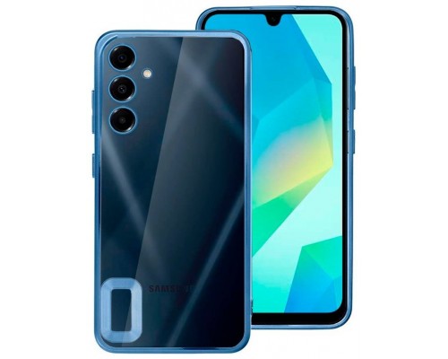 Carcasa COOL para Samsung A165 Galaxy A16 / A16 5G Borde Metalizado (Azul)