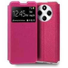 Funda COOL Flip Cover para Xiaomi Redmi 14C / Poco C75 Liso Rosa