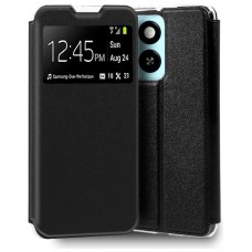 Funda COOL Flip Cover para ZTE Blade A55 / A35 Liso Negro