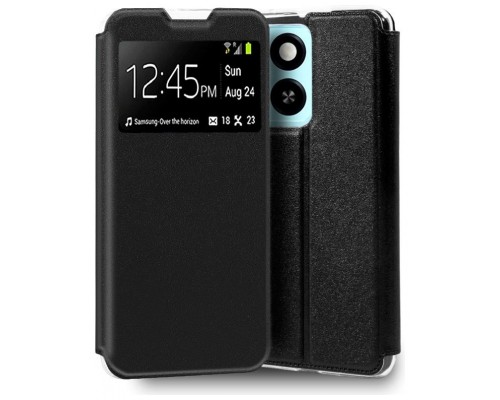 Funda COOL Flip Cover para ZTE Blade A55 / A35 Liso Negro