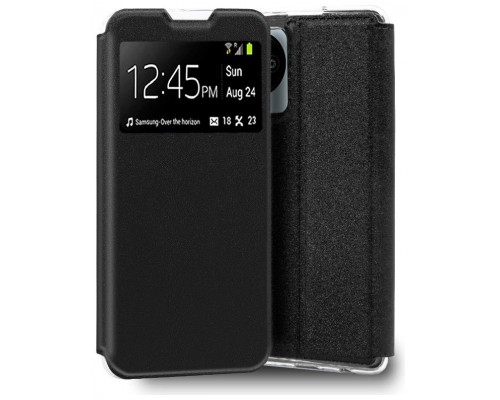 Funda COOL Flip Cover para ZTE Blade A35 Lite Liso Negro