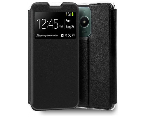 Funda COOL Flip Cover para Realme C61 / C63 Liso Negro