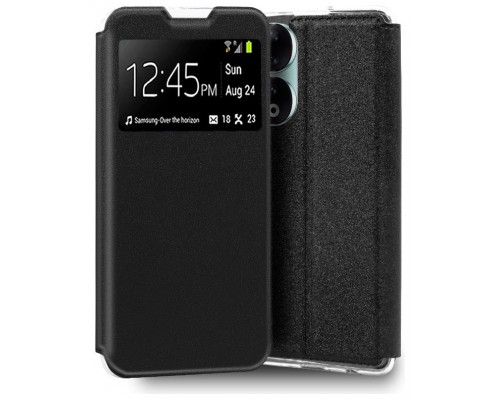 Funda COOL Flip Cover para Honor 90 5G Liso Negro