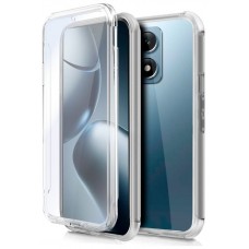 Funda COOL Silicona 3D para Xiaomi 14T (Transparente Frontal + Trasera)