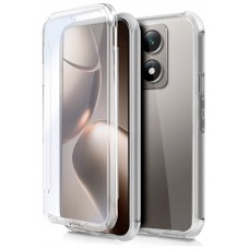 Funda COOL Silicona 3D para Xiaomi 14T Pro (Transparente Frontal + Trasera)
