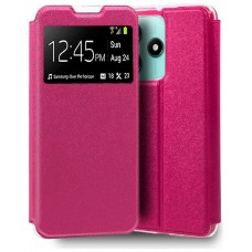 Funda COOL Flip Cover para Xiaomi Redmi Note 14 5G Liso Rosa