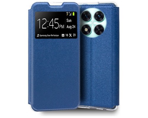 Funda COOL Flip Cover para Xiaomi Redmi Note 14 Pro 5G / Note 14 Pro Plus 5G / Poco X7 (Azul)