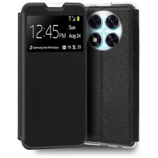 Funda COOL Flip Cover para Xiaomi Redmi Note 14 Pro 5G / Note 14 Pro Plus 5G / Poco X7 (Negro)