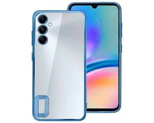 Carcasa COOL para Samsung A057 Galaxy A05s Borde Metalizado (Azul)