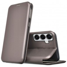 Funda COOL Flip Cover para Samsung S921 Galaxy S24 / S25 Elegance Plata