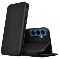 Funda COOL Flip Cover para Samsung S926 Galaxy S24 Plus / S25 Plus Elegance Negro