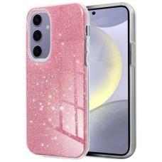Carcasa COOL para Samsung S921 Galaxy S24 / S25 Glitter Rosa