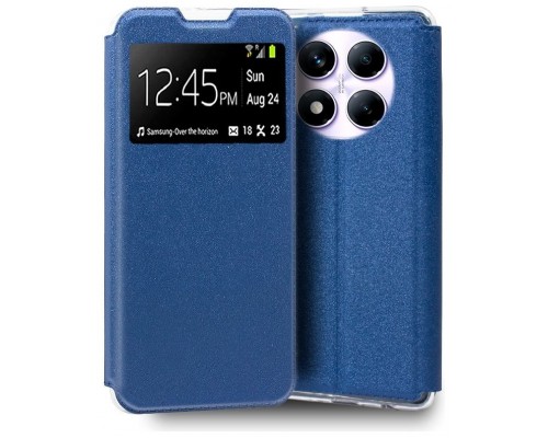 Funda COOL Flip Cover para Xiaomi Redmi Note 14 Pro Liso Azul
