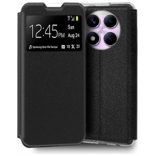 Funda COOL Flip Cover para Xiaomi Redmi Note 14 Pro Liso Negro