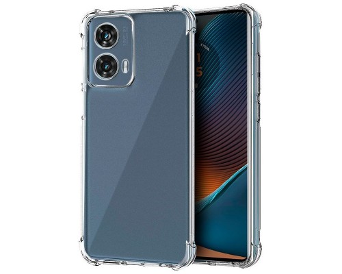 Carcasa COOL para Motorola Edge 50 Fusion AntiShock Transparente