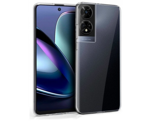 Funda COOL Silicona para TCL 50 5G (Transparente)
