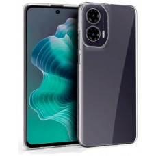 Funda COOL Silicona para Motorola Moto G35 5G (Transparente)