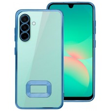 Carcasa COOL para Samsung A266 Galaxy A26 5G Borde Metalizado (Azul)