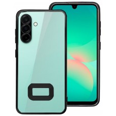 Carcasa COOL para Samsung A266 Galaxy A26 5G Borde Metalizado (Negro)