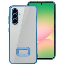 Carcasa COOL para Samsung A566 Galaxy A56 5G Borde Metalizado (Azul)