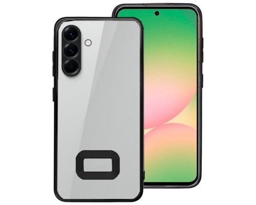 Carcasa COOL para Samsung A566 Galaxy A56 5G Borde Metalizado (Negro)