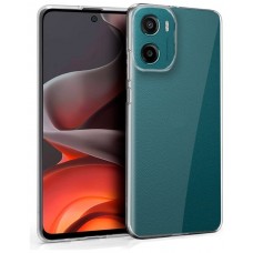 Funda COOL Silicona para Motorola Moto G05 / G15 (Transparente)