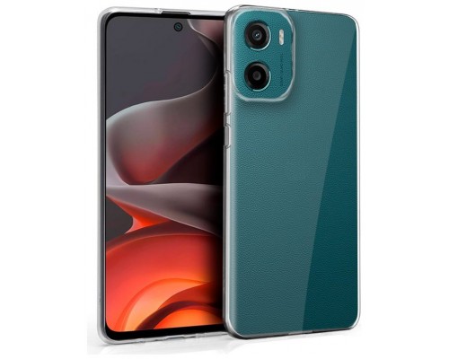 Funda COOL Silicona para Motorola Moto G05 / G15 (Transparente)