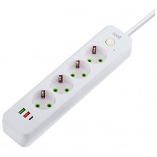Cargador Universal Multipuerto COOL (Regleta 7 Puertos) Blanco