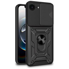 Carcasa COOL para iPhone 16e Hard Ring Negro