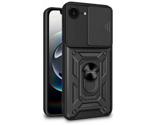 Carcasa COOL para iPhone 16e Hard Ring Negro