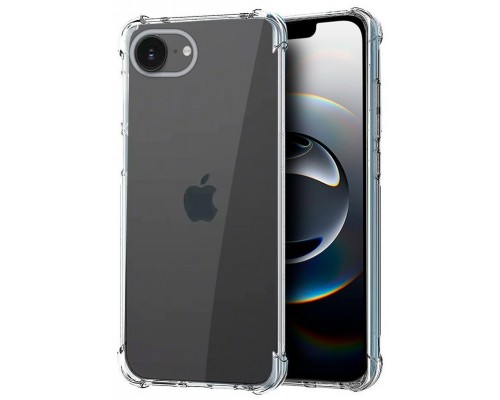 Carcasa COOL para iPhone 16e AntiShock Transparente