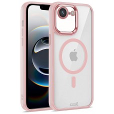 Carcasa COOL para iPhone 16e Magnética Borde Rosa
