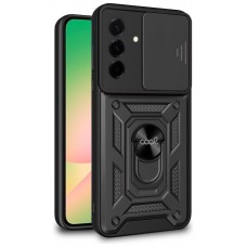 Carcasa COOL para Samsung A566 Galaxy A56 5G Hard Ring Negro