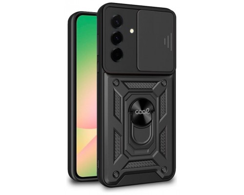 Carcasa COOL para Samsung A566 Galaxy A56 5G Hard Ring Negro