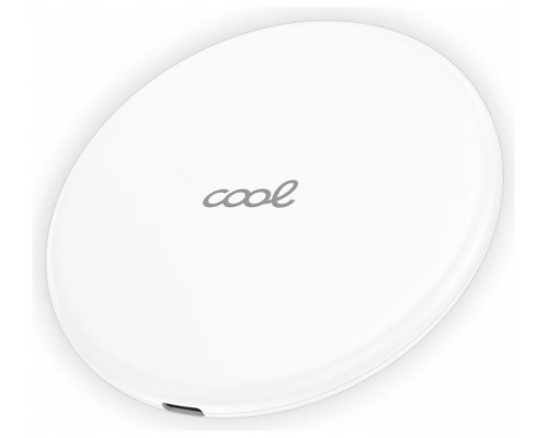 Dock Base Cargador Smartphones Inalámbrico Qi Universal COOL Blanco