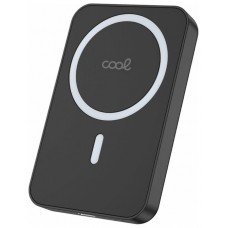 Bateria Externa Universal MAGNÉTICA Power Bank Qi 5000 mAh COOL Negro