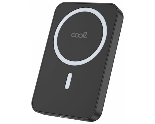 Bateria Externa Universal MAGNÉTICA Power Bank Qi 5000 mAh COOL Negro