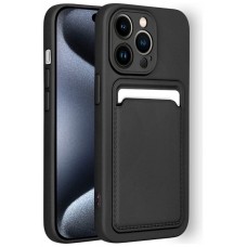 Carcasa COOL para iPhone 15 Pro Card Negro