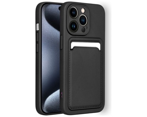 Carcasa COOL para iPhone 15 Pro Card Negro