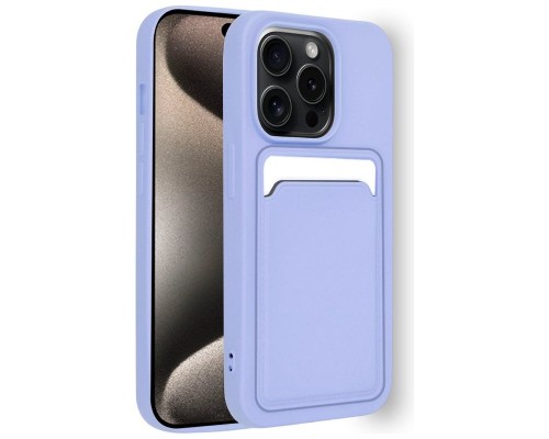 Carcasa COOL para iPhone 15 Pro Max Card Violeta