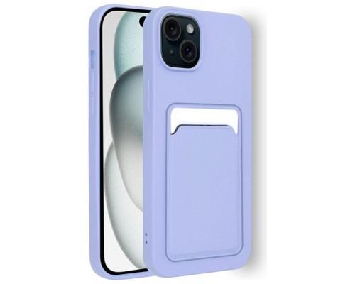 Carcasa COOL para iPhone 15 Card Violeta