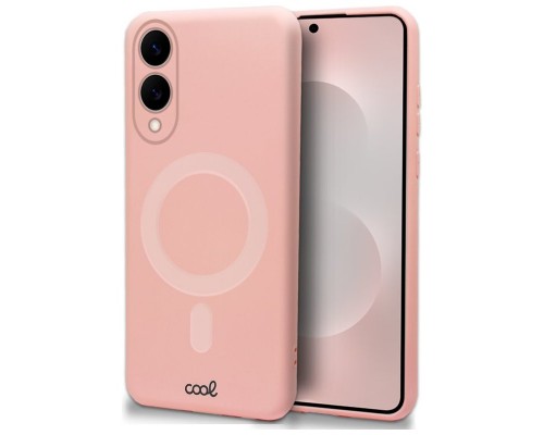 Carcasa COOL para Samsung S937 Galaxy S25 Edge Magnética Cover Rosa