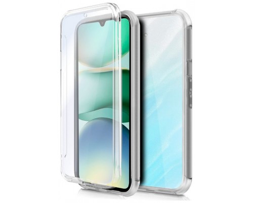 Funda COOL Silicona 3D para Xiaomi Redmi A5 (Transparente Frontal + Trasera)