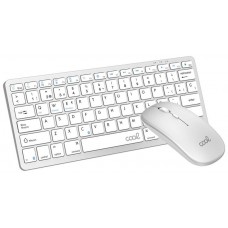 Teclado y Rat&oacute;n Bluetooth PC / Tablet COOL Mobility Blanco (Espa&ntilde;ol)