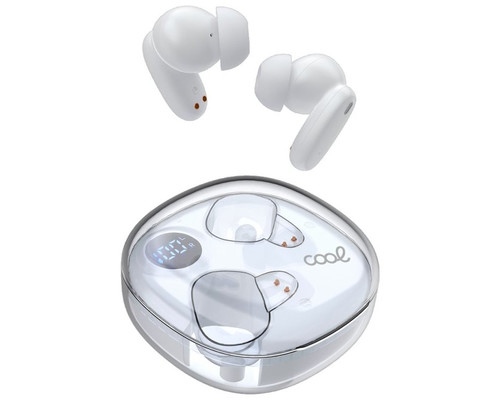 Auriculares Stereo Bluetooth Dual Earbuds COOL Fun Blanco Auriculares Stereo Bluetooth Dual Earbuds COOL Fun Blanco