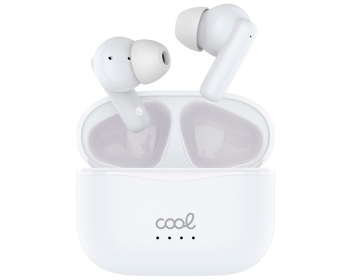 Auriculares Stereo Bluetooth Earbuds COOL Bound Blanco Auriculares Stereo Bluetooth Earbuds COOL Bound Blanco