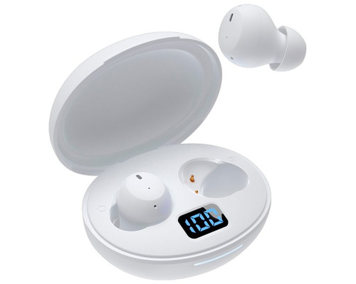 Auriculares Stereo Bluetooth Earbuds ANC COOL Pocket Blanco Auriculares Stereo Bluetooth Earbuds ANC COOL Pocket Blanco