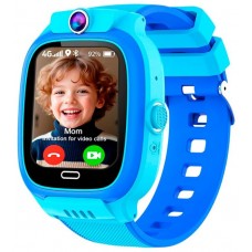 Smartwatch COOL Kids GPS Silicona Azul (Localización, Videollamadas, SIM)